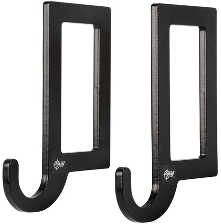 EZ-Aim 15571 Horizontal Steel Hanging Hook for Gong Shooting Targets, 2-Pack