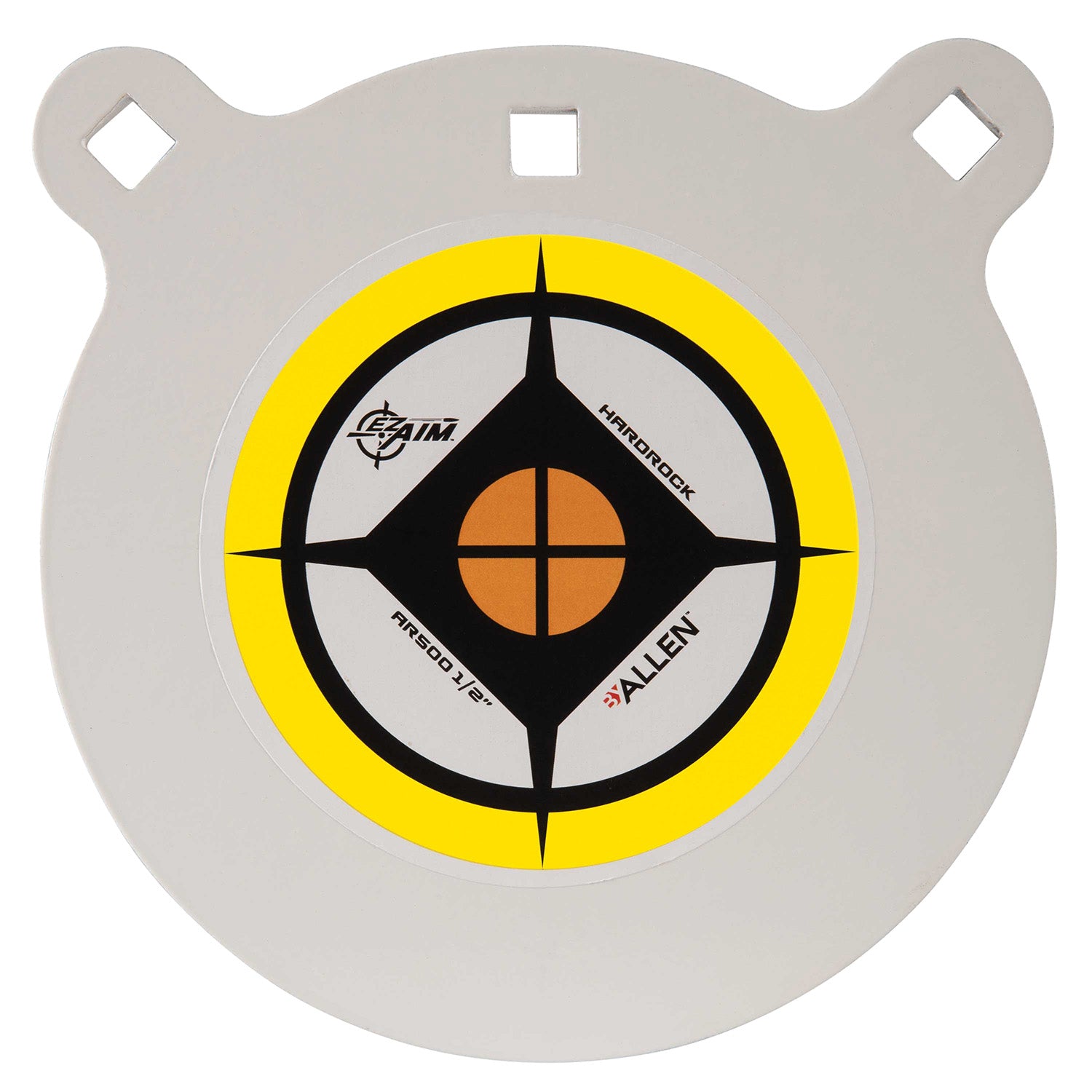 EZ-Aim Hardrock 8" AR500 Steel Gong Shooting Target, 0.50" Thick, Hanging