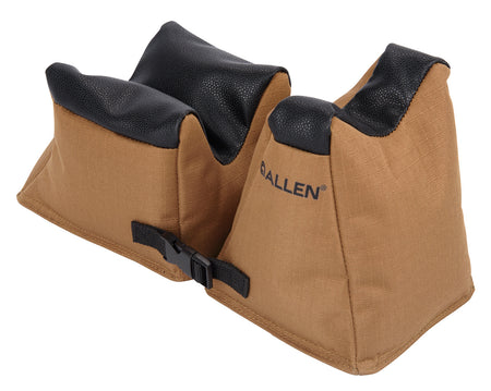 Allen 18411 X-Focus Prefilled Front and Rear Shooting Bag Combo Coyote Ripstop Polyester