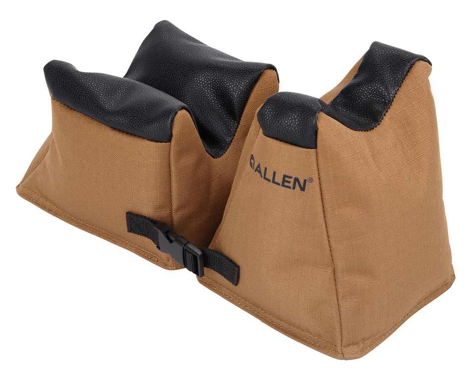 Allen 18411 X-Focus Prefilled Front and Rear Shooting Bag Combo Coyote Ripstop Polyester