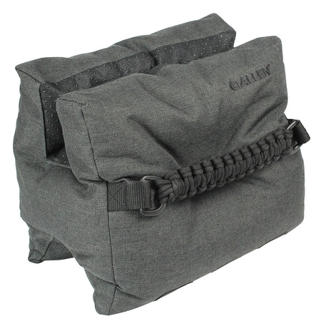 Allen 18416 Eliminator Prefilled Front Shooting Bag Gray Ripstop Polyester with Paracord Handle