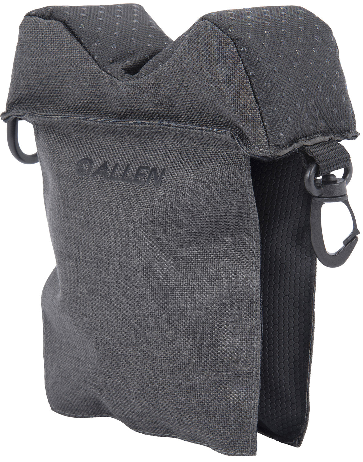 Allen 21923 Eliminator Window Prefilled Front Shooting Bag Gray Polyester Tacky Grip Bottom