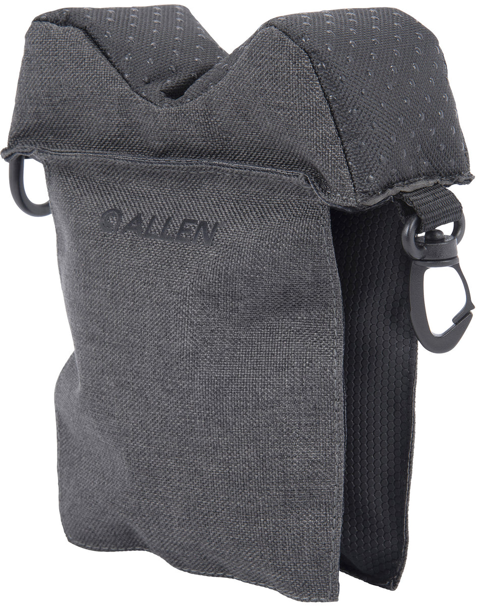 Allen 21923 Eliminator Window Prefilled Front Shooting Bag Gray Polyester Tacky Grip Bottom