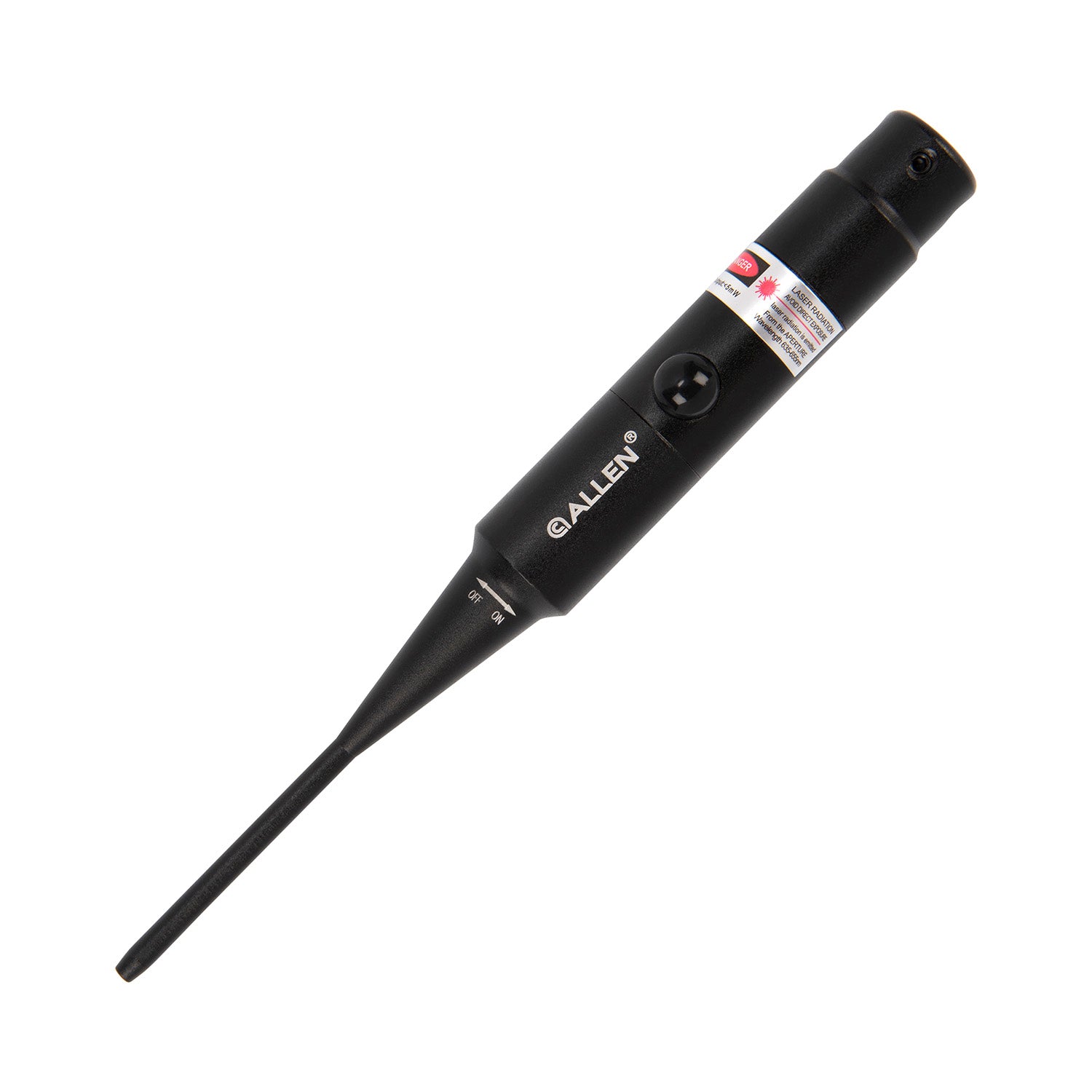 Allen 70648 X-Ring Black Steel Laser Boresighter for .177 to .50 Cal Rifles and 12/20-Gauge Shotguns