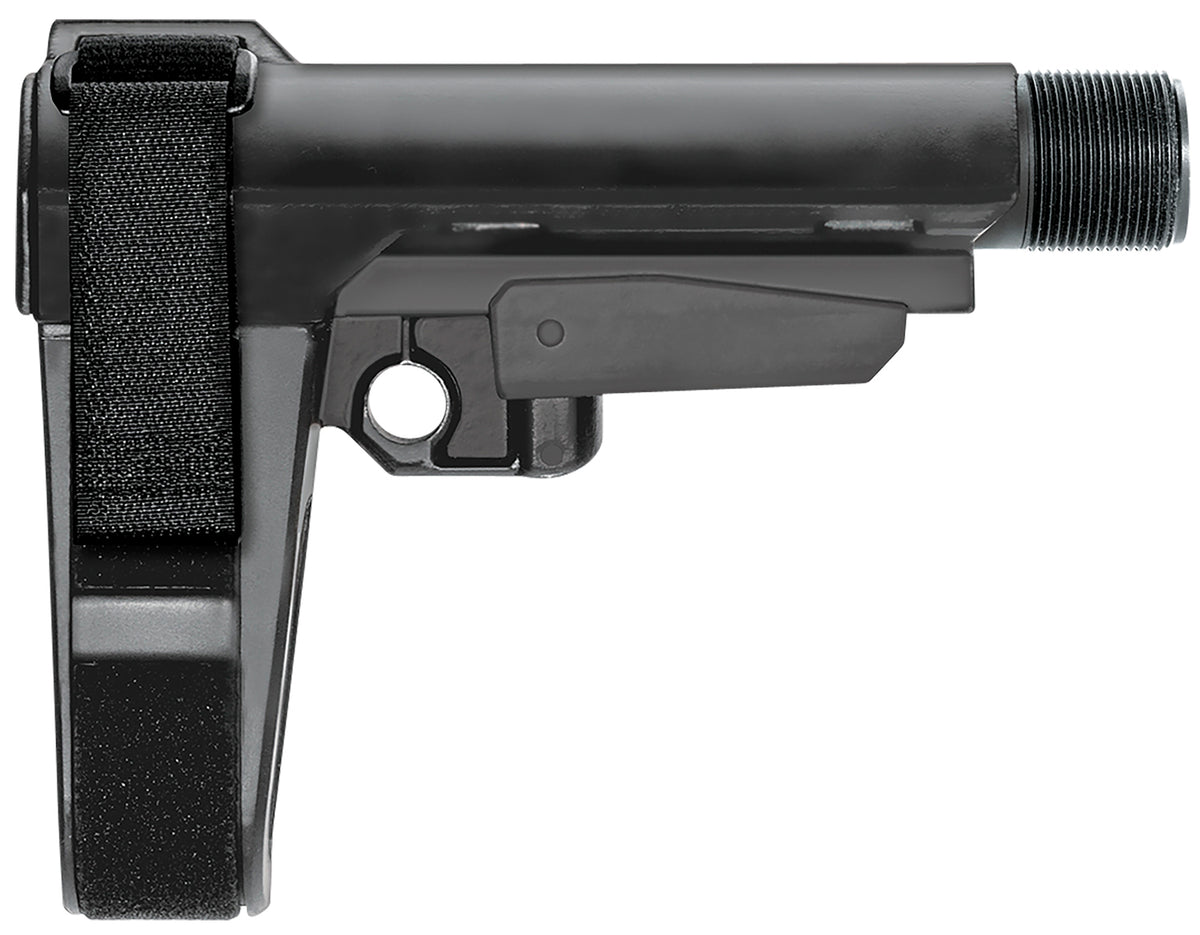 SB Tactical SBA3X01SB SBA3 X 5-Position Adjustable Pistol Brace Black Synthetic AR-Platform