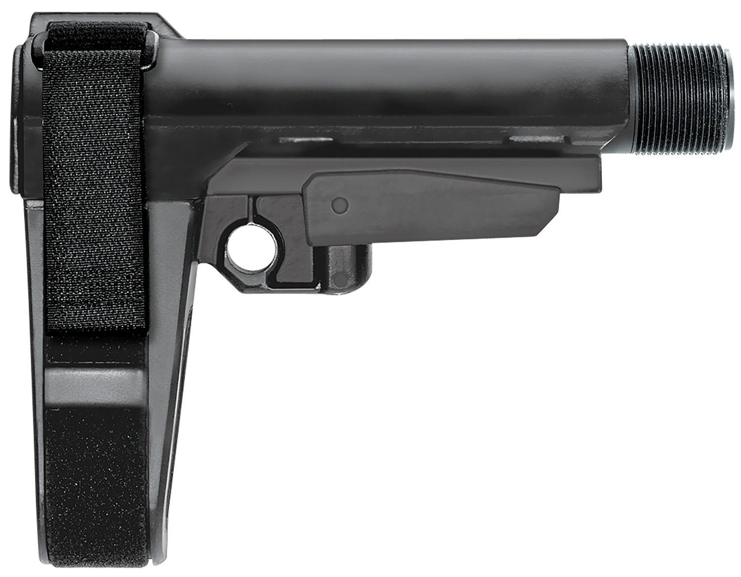 SB Tactical SBA3X01SB SBA3 X 5-Position Adjustable Pistol Brace Black Synthetic AR-Platform
