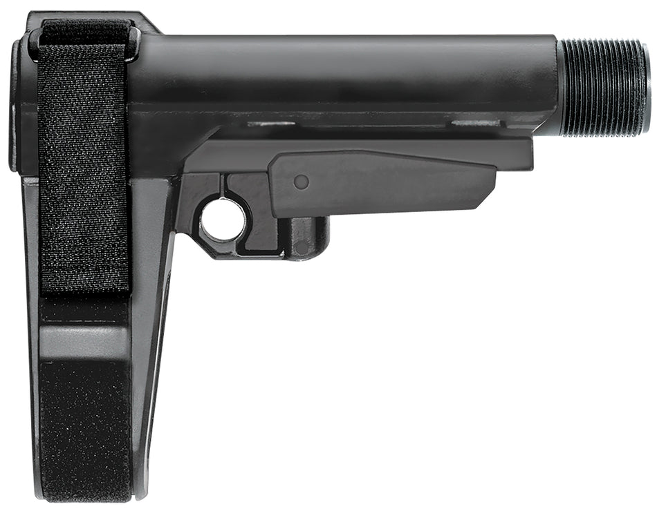 SB Tactical SBA3X01SB SBA3 X 5-Position Adjustable Pistol Brace Black Synthetic AR-Platform