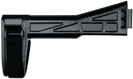 SB Tactical SBT201SB SBT-G2 Pistol Stabilizing Brace Fixed Right Side Folding Black Synthetic for H&K UMP, B&T APC, LWRCi SMG45