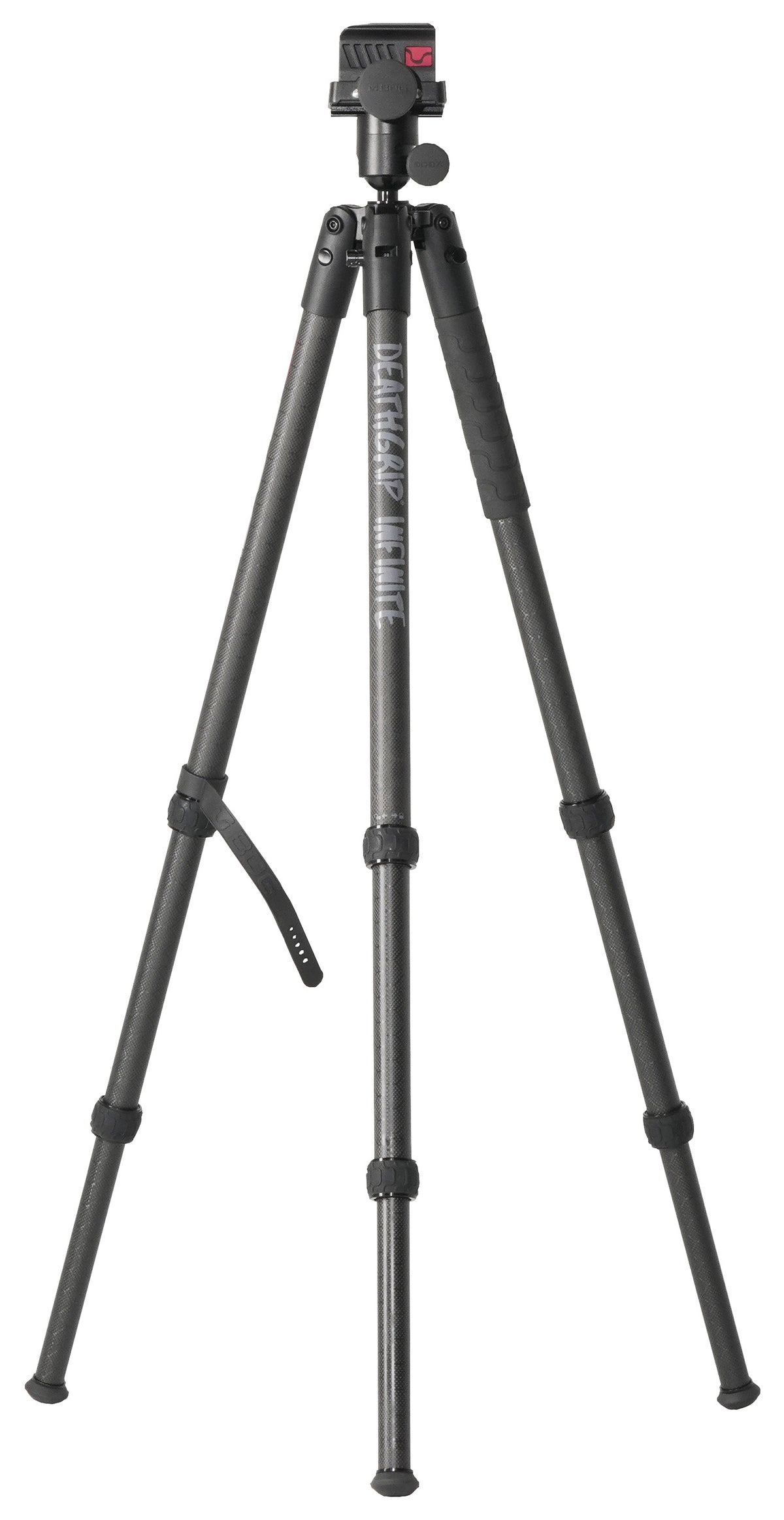 Bog-Pod DeathGrip Infinite Tripod Carbon Fiber Black Ball Head Mount 6.5"-59"