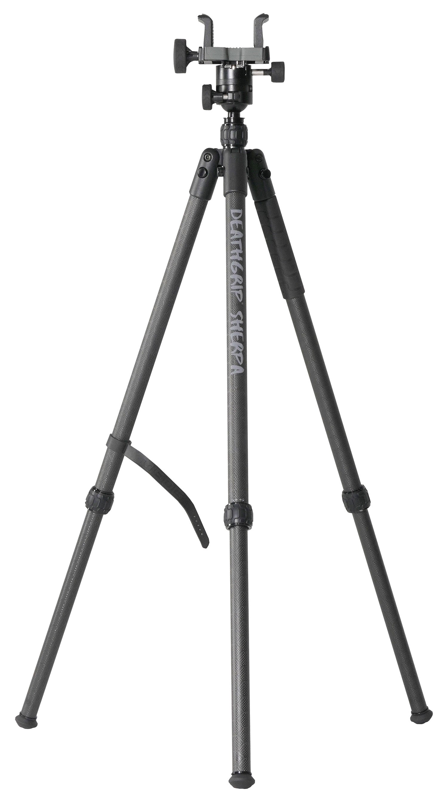 Bog-Pod DeathGrip Sherpa Tripod Black Carbon Fiber Legs Removable Center Post