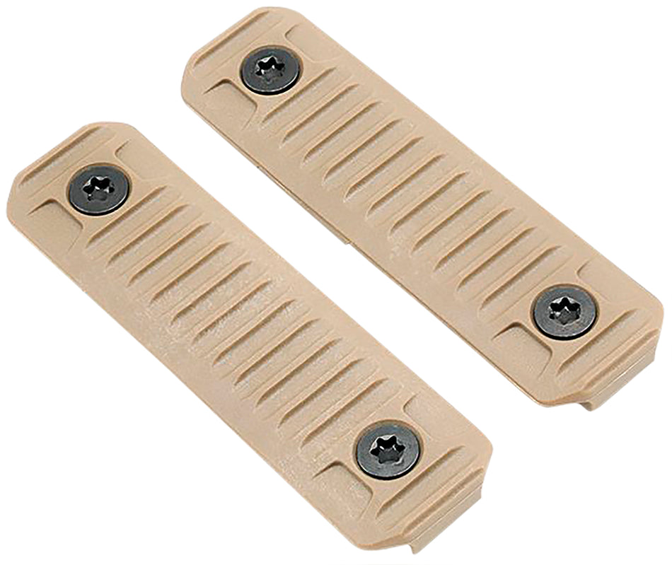 Strike Industries M-LOK Cable Management Cover Long 3.14" Flat Dark Earth Polymer with CMS Routing