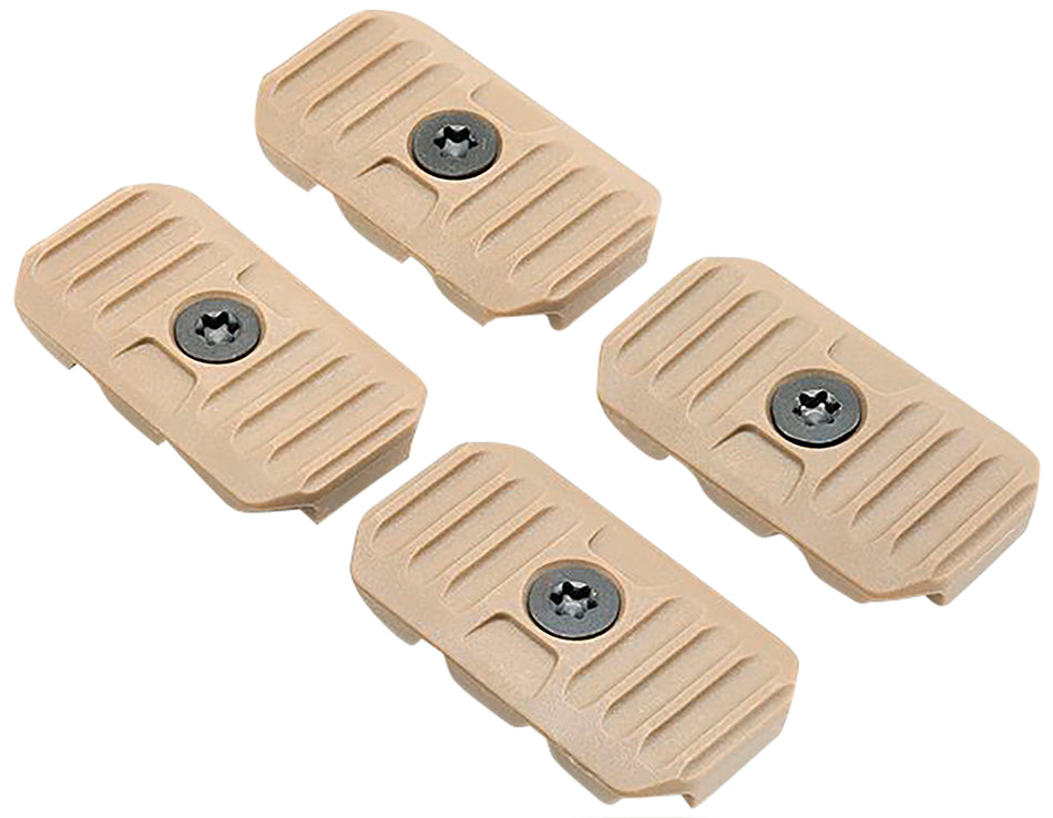 Strike Industries M-LOK Cable Management Cover Short 1.57" Flat Dark Earth Polymer with CMS Routing