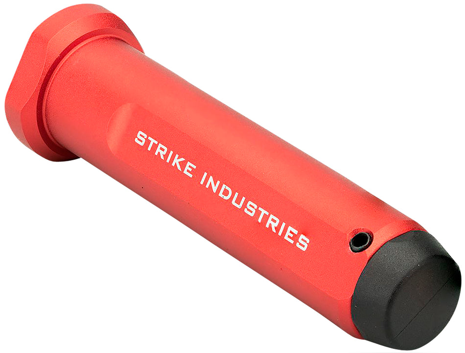 Strike Industries ARBHMILRED AR Mil-Spec Buffer Housing Red Anodized 6061-T6 Aluminum