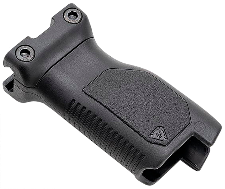 Strike Industries Angled Vertical Grip Long Black Polymer Cable Management for Picatinny Rail