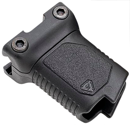Strike Industries Angled Vertical Grip Short Black Polymer Cable Management for Picatinny Rail