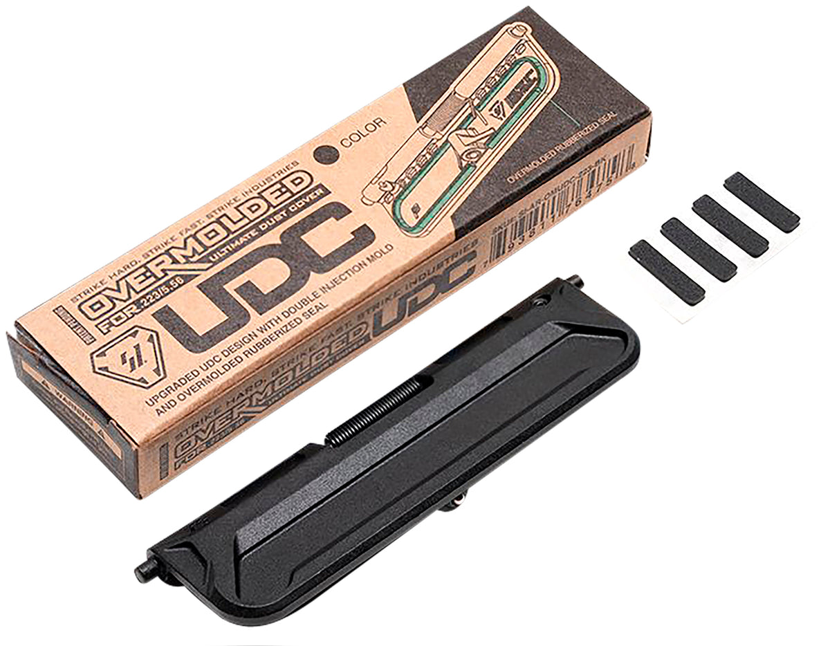 Strike Industries AR Overmolded Ultimate Dust Cover .223/5.56 Black Polymer for AR-15