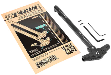 Strike Industries T-Bone Charging Handle .223/5.56 Black Polymer Handles Aluminum Shaft for AR-15