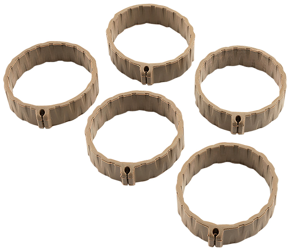 Strike Industries Bang Band Flat Dark Earth Rubber Firearm Grip Band 5 Pack