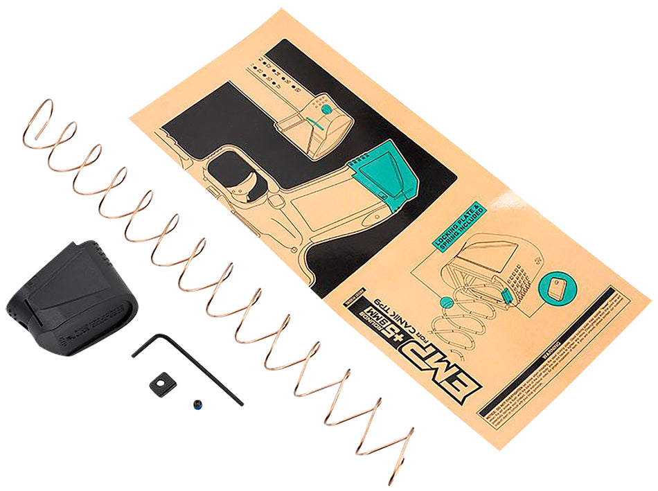 Strike Industries EMPCTP9 Magazine Extension Kit +5rd Black Polymer for Canik TP9
