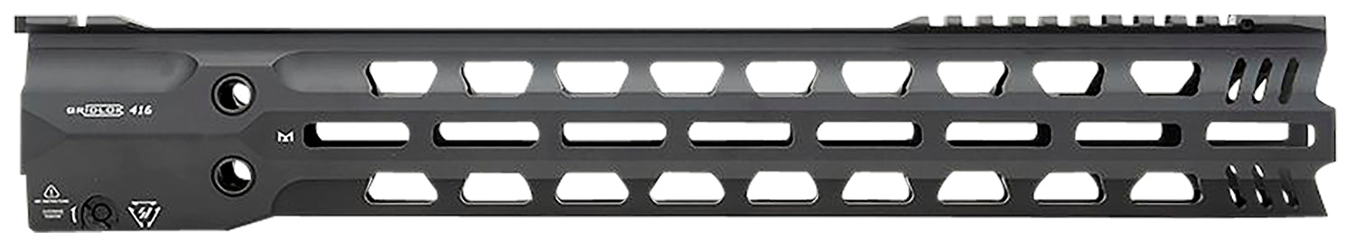 Strike Industries GRIDLOK-416-FD-16 GridLok Full Duty 16" M-LOK Handguard Black Aluminum for HK416 MR556 M27 IAR