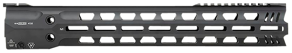Strike Industries GRIDLOK-416-FD-16 GridLok Full Duty 16" M-LOK Handguard Black Aluminum for HK416 MR556 M27 IAR