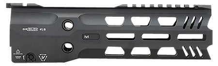 Strike Industries GridLok Full Duty M-LOK 9" Handguard with QD System, Black Aluminum for HK416/MR556/M27 IAR