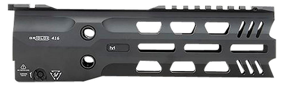Strike Industries GridLok Full Duty M-LOK 9" Handguard with QD System, Black Aluminum for HK416/MR556/M27 IAR
