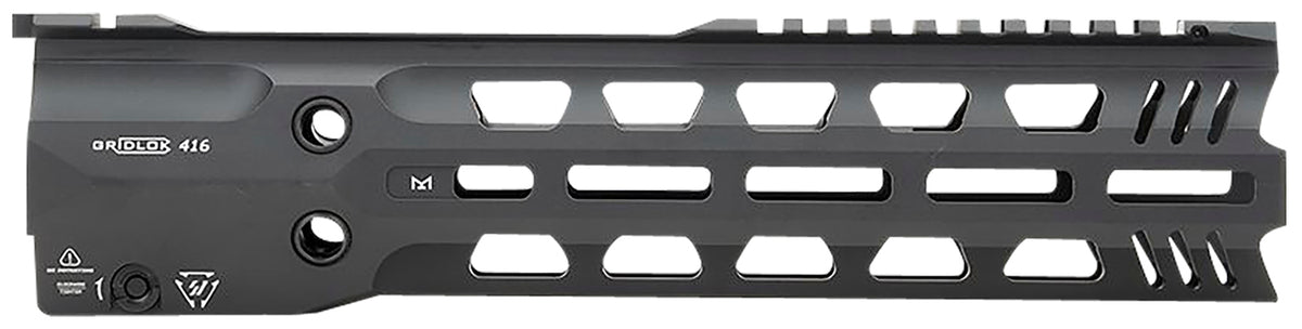 Strike Industries GRIDLOK-416-L-11 GridLok Lightspeed 11" M-LOK Handguard Black Aluminum for HK416 MR556 M27 IAR