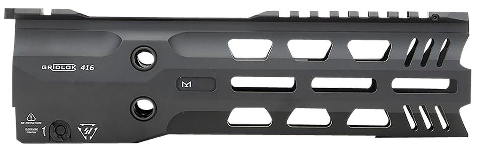 Strike Industries GridLok Lightspeed M-LOK 9" Handguard with QD System, Black for HK416/MR556/M27 IAR