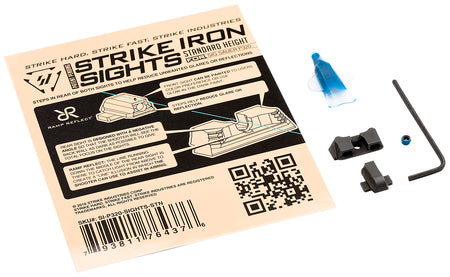 Strike Industries P320SIGHTSSTN Iron Sights Standard Height for Sig Sauer P320