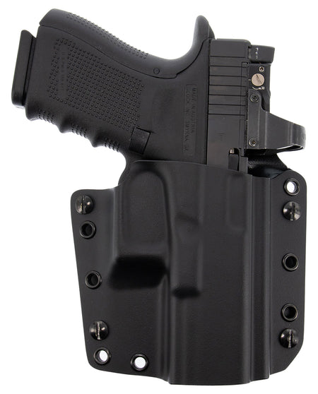 Galco CVS226RB Corvus IWB/OWB Black Kydex Convertible Holster Compatible with Glock 19/19X/23 Gen1-5 Right Hand