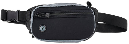 Galco FTPGBS FasTrax PAC Sub-Compact Waistpack Holster Black/Gray Neoprene for Glock 26 / S&W Shield Plus / DB Ambidextrous