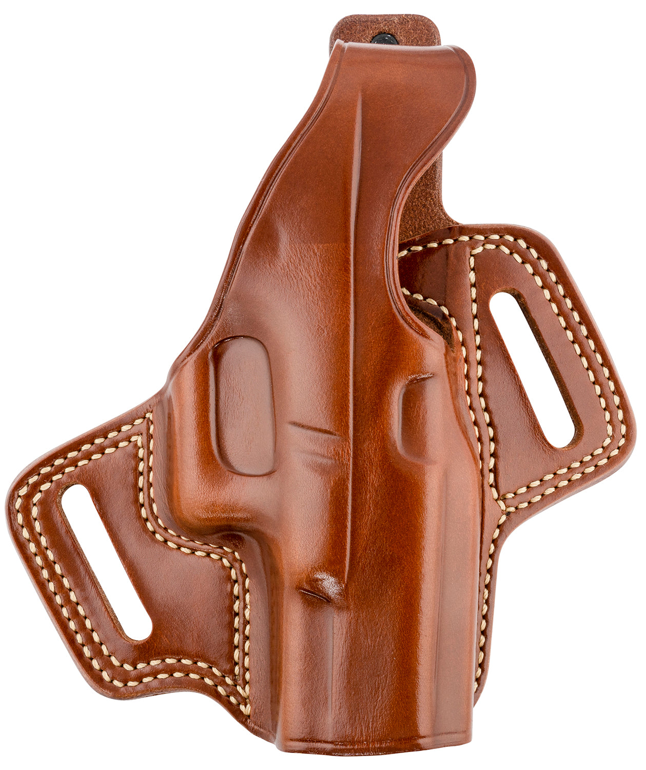 Galco FL226 Fletch OWB Tan Leather Belt Slide Holster Compatible with Glock 19 Gen1-5 / 19X / 23 / 32 / 45 Right Hand