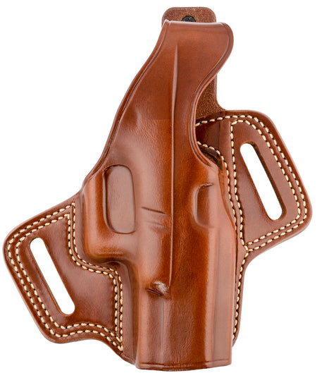 Galco FL226 Fletch OWB Tan Leather Belt Slide Holster Compatible with Glock 19 Gen1-5 / 19X / 23 / 32 / 45 Right Hand