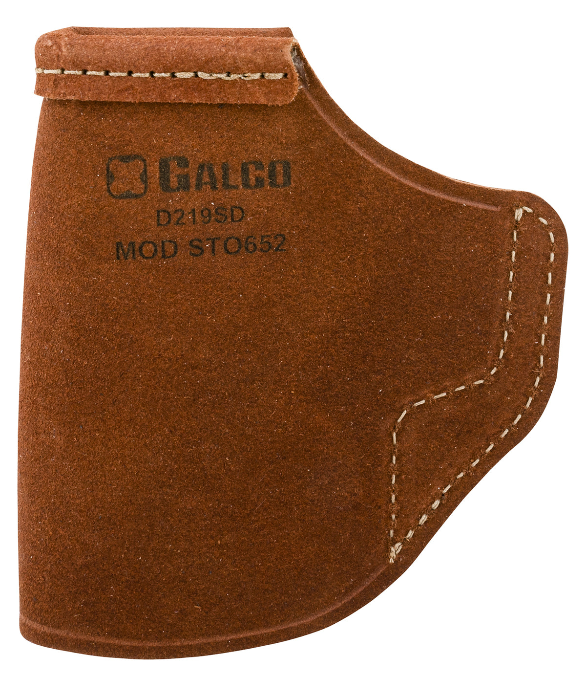 Galco STO652 Stow-N-Go IWB Holster Natural Leather Belt Clip Fits S&W M&P Shield and Walther PPS Right Hand