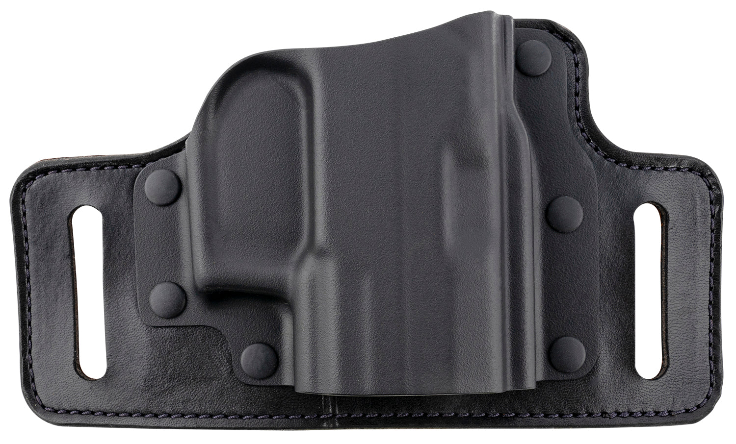 Galco TS820B TacSlide OWB Holster Black Kydex/Leather Belt Slide Fits Beretta APX Taurus G3 and Sig M18 Right Hand