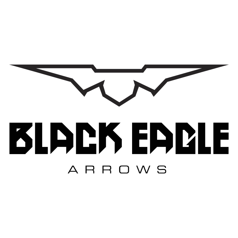 Black Eagle Carnivore Carbon Arrow Shafts .003 Straightness 3050 Spine - 12 Pack