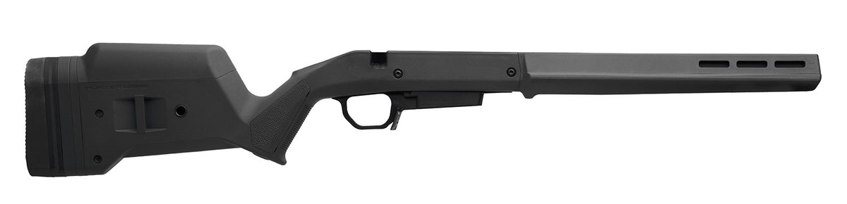 Magpul MAG1207-BLK Hunter American Stock Black Adjustable Synthetic for Ruger American Short Action Right Hand with STANAG Mag Well