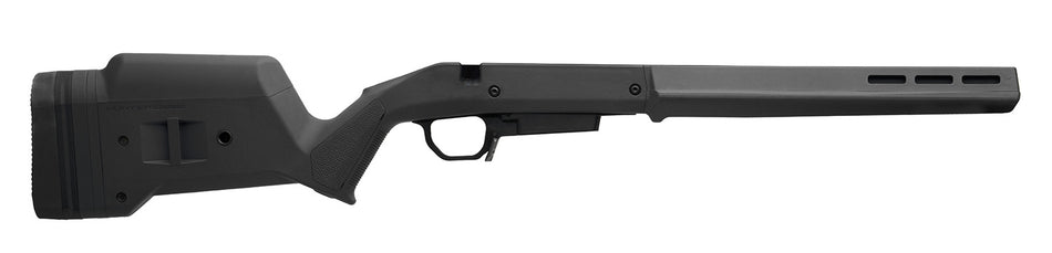 Magpul MAG1207-BLK Hunter American Stock Black Adjustable Synthetic for Ruger American Short Action Right Hand with STANAG Mag Well
