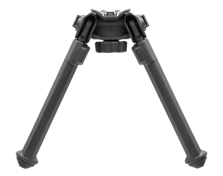 Magpul MAG1174-BLK MOE Bipod Black Polymer, Sling Stud QD Mount, 7-10" Vertical Adjustment