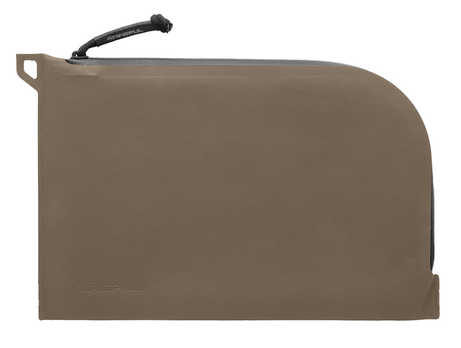 Magpul MAG1264-245 DAKA Single Pistol Case Flat Dark Earth with Water-Resistant AquaGuard Zipper