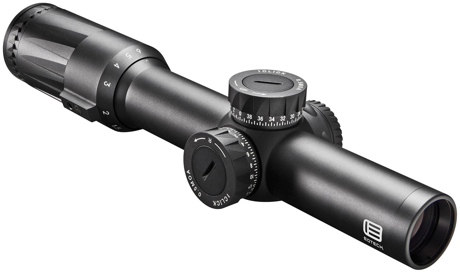 Eotech VDU16FFSR3G Vudu FFP 1-6x24mm 30mm Tube Illuminated Green SR3-MOA Reticle with Throw Lever