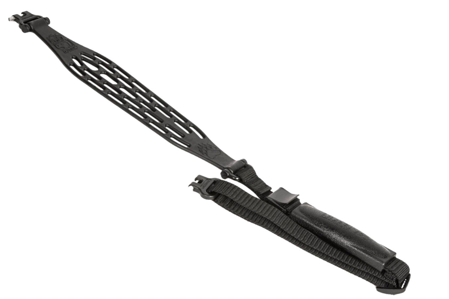 Limbsaver 12190 Kodiak-Air Black NAVCOM Rubber Rifle Sling 2" Wide Adjustable
