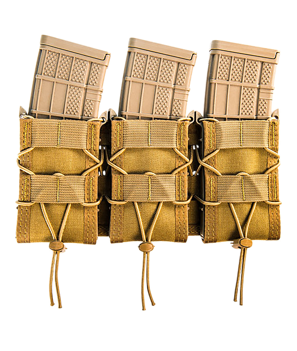 High Speed Gear TACO Shingle Triple Rifle Mag Pouch Coyote Brown Nylon MOLLE