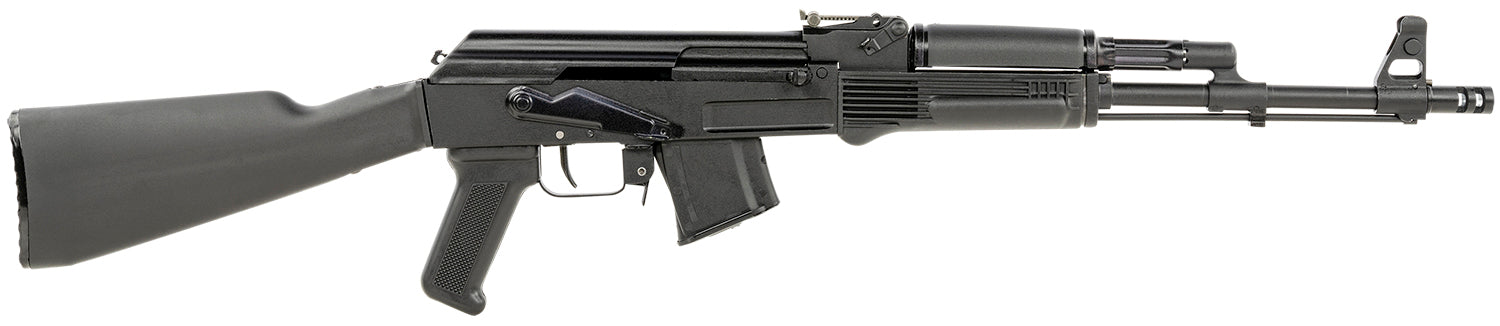 Arsenal SAM7R62 SAM7R 7.62x39mm 10+1 16.25", Black, Polymer Furniture, Muzzle Brake, Ambi Safety, Enhanced FCG, Adj. Sights, Includes Cleaning Kit & Sling