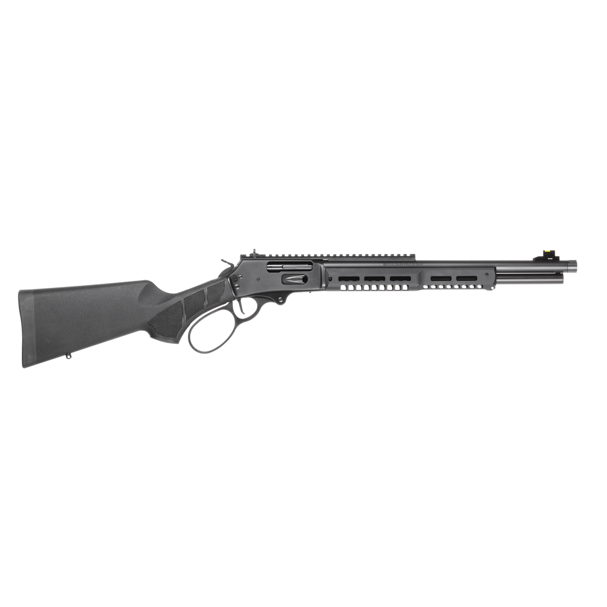 Smith & Wesson 14453 1854 Stealth Hunter 45-70 Gov 5+1 16.50" Black Armornite Threaded Barrel, Black Armornite Stainless Steel Receiver w/Picatinny Rail, M-LOK Forend, Black Fixed Synthetic Stock