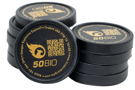 Firebird USA 50BIO Biodegradable Reactive Exploding Target, 50mm, 10-Pack