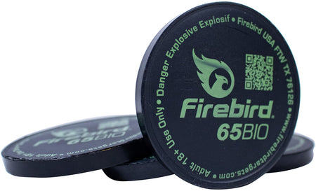 Firebird USA 65BIO Biodegradable Reactive Exploding Target, 65mm, 10-Pack