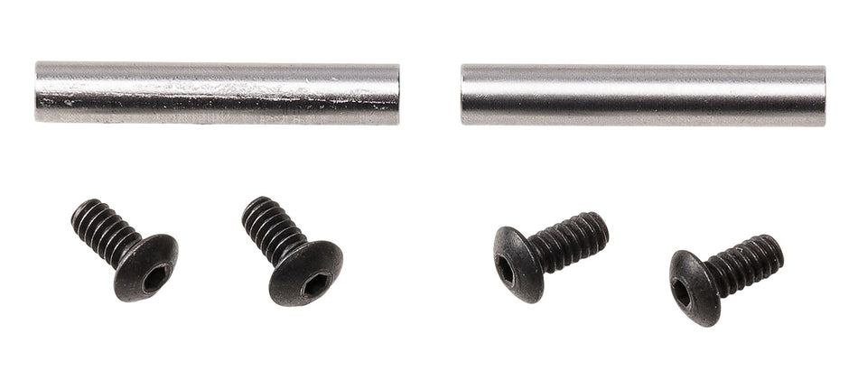 Rise Armament 12005 Anti-Walk Pin Set Black Stainless Steel for AR Platform Trigger