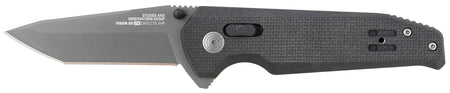 SOG Vision XR LTE Folding Knife 3.36" Tanto Straight CTS XHP Blade Black G10 Handle